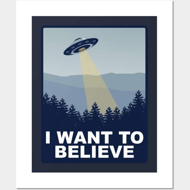 I Want to Believe Wall Art by Meta Cortex